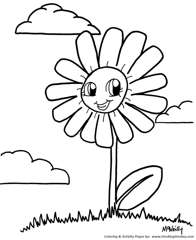670x820 Anime Coloring Pages Smiling Flower Anime Coloring Page And Kids