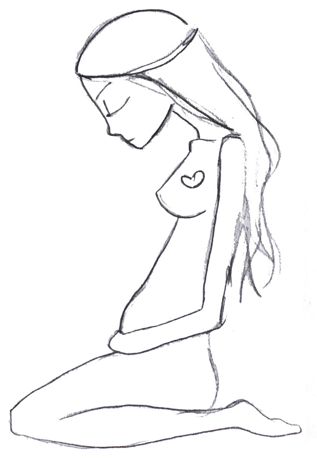 1104x1600 Gentle Christian Birthing Art For Your Heart