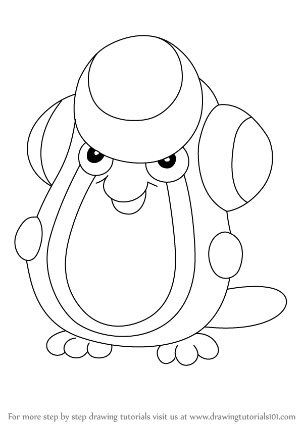 598x844 Learn How To Draw Palpitoad From Pokemon (Pokemon) Step By Step