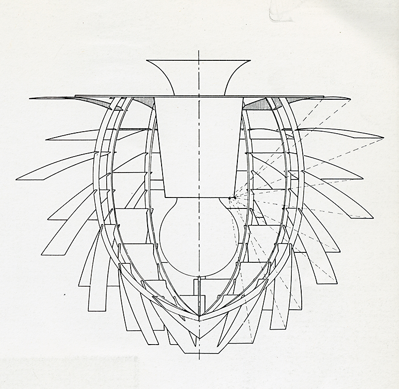 800x780 Louis Poulsen. Cree 1 1969, Ad 1960s Architectural