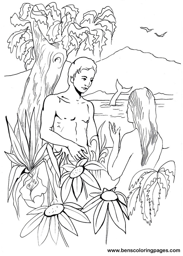 627x873 Bible Day 6 Creation Adam And Eve