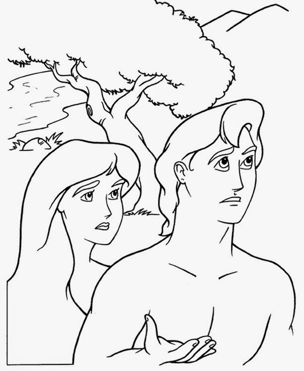 612x746 Story Of Adam And Eve