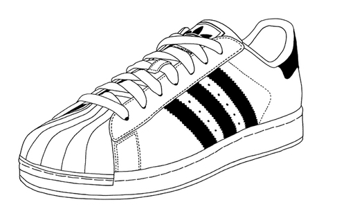 Adidas Drawing at GetDrawings | Free download