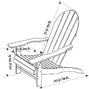 Adirondack Chairs Drawing at GetDrawings | Free download