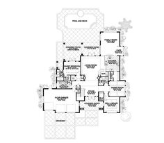 236x206 Sunbelt Home Plan Second Floor