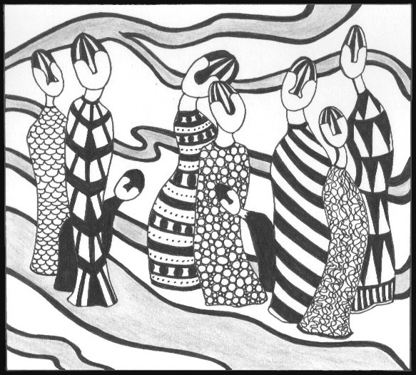 583x526 Butterfly Mind Sketching In Black And White