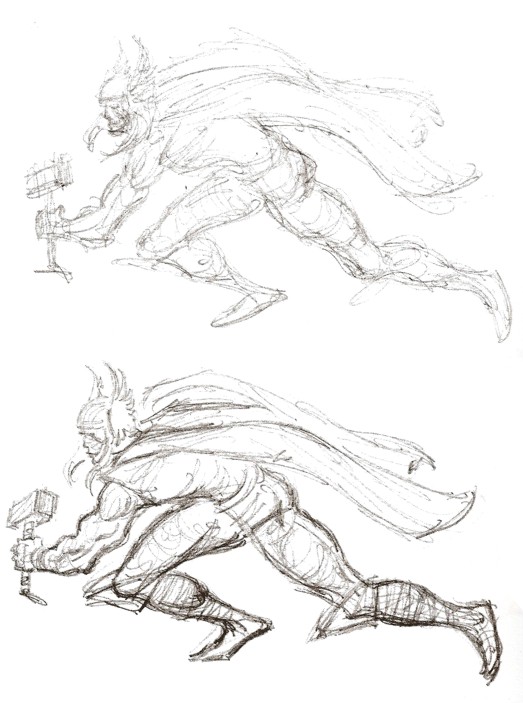 523x703 Figure Drawing Growing Branch