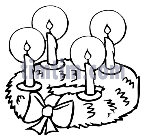 Advent Candles Drawing at GetDrawings | Free download