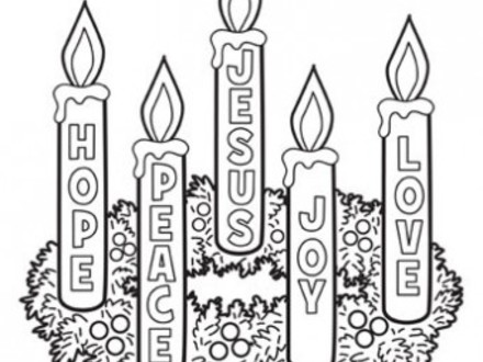 440x330 Pleasant Design Ideas Printable Advent Coloring Pages Lovely Page