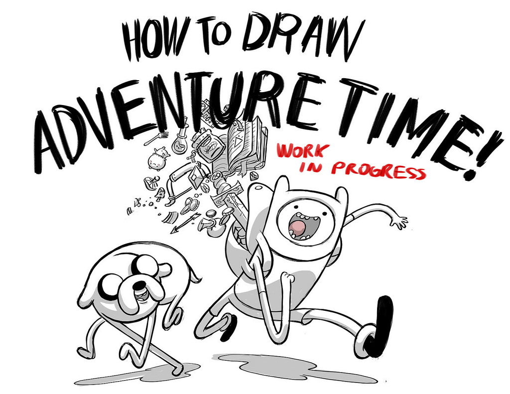 1024x791 How To Draw Adventure Time! See The Complete Guide