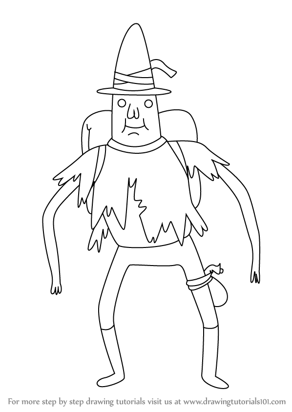 598x844 Learn How To Draw Magic Man From Adventure Time (Adventure Time