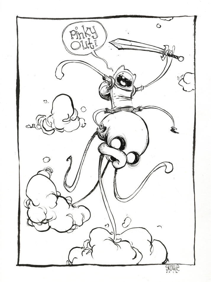 713x954 Adventure Time Sketch By Skottieyoung
