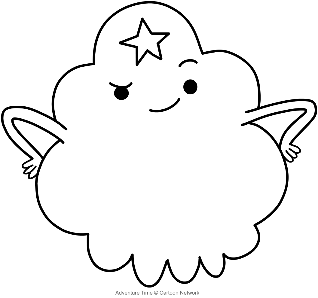 1058x992 Drawing Of Principessa Dello Spazio Bitorzolo (Adventure Time