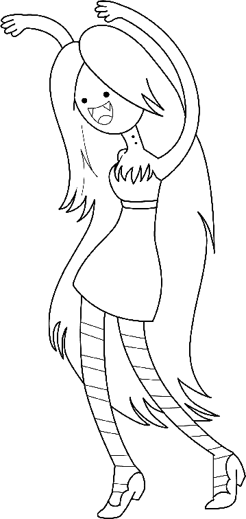 359x756 How To Draw Marceline From Adventure Time With Easy Step By Step