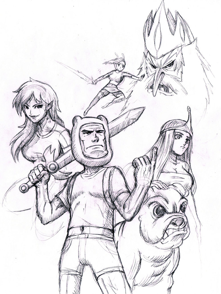 776x1029 What Time Is It Adventure Time Fan Art By Bourrouet