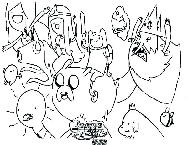 600x464 Adventure Time Coloring Pages Online Infoguide.club