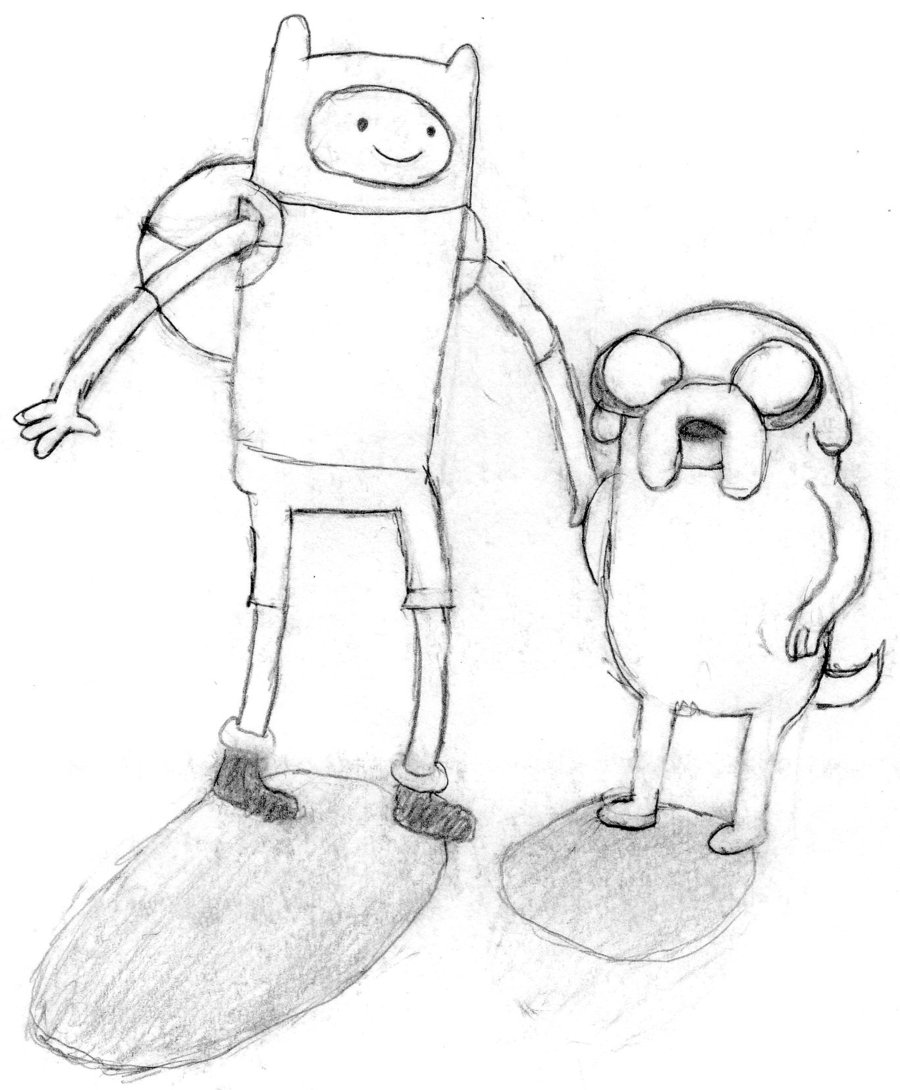 900x1090 Adventure Time Finn And Jake By Soulmasterpisces