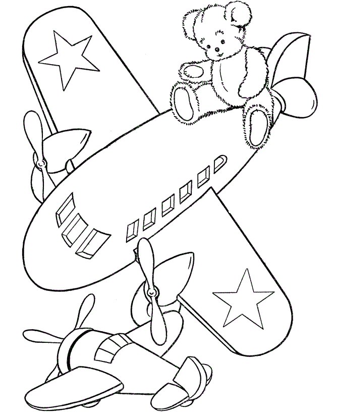 670x820 Free Printable Airplane Coloring Pages For Kids