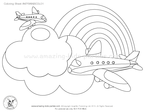 500x386 Kid Party Airplane Party Theme