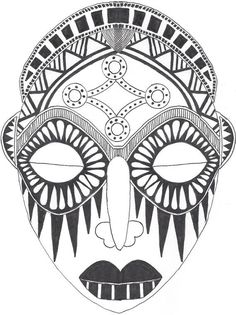 236x315 African Mask Drawings This Free Clip Art Is Designed To Help You