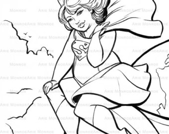 340x270 Printable Adult Coloring Page Print Sheet African American