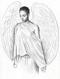 231x300 African American Woman Drawings