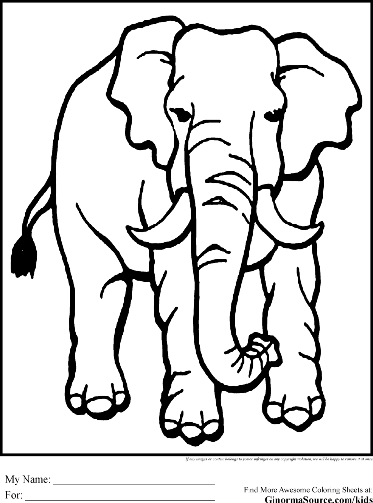 761x1024 Coloring Page African Animals Az Coloring Pages Indian Animals