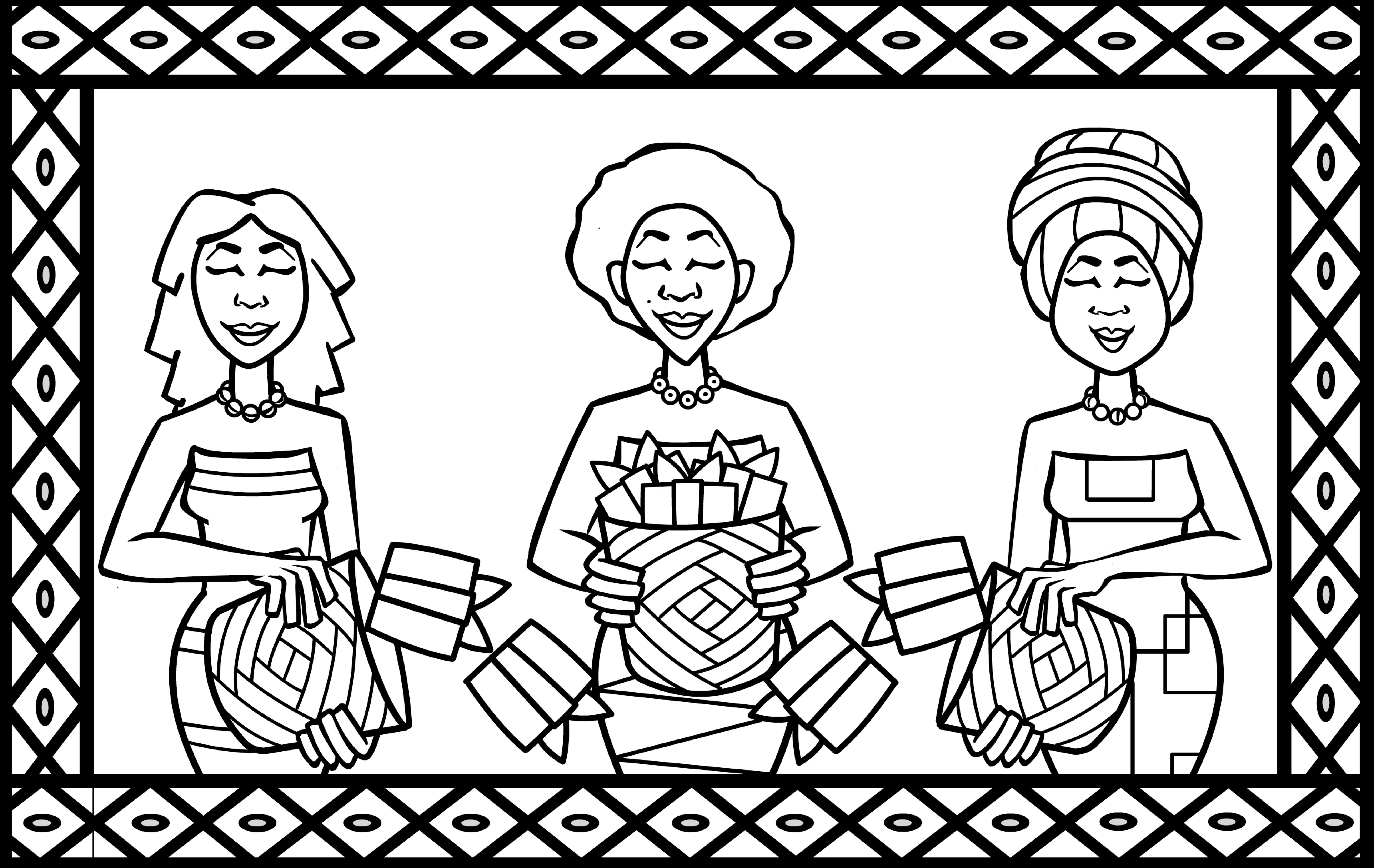 6596x4167 Coloring Pages Of Africa