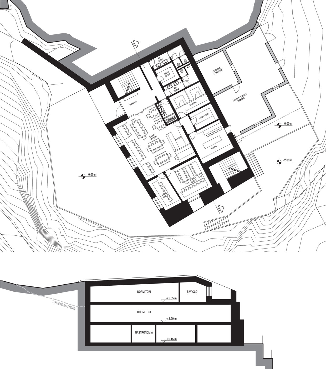 1240x1403 Reisarchitettura Competition Mountain Hut Petrarca Divisare