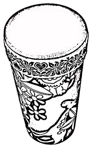 299x480 African Drums Coloring Page Continents