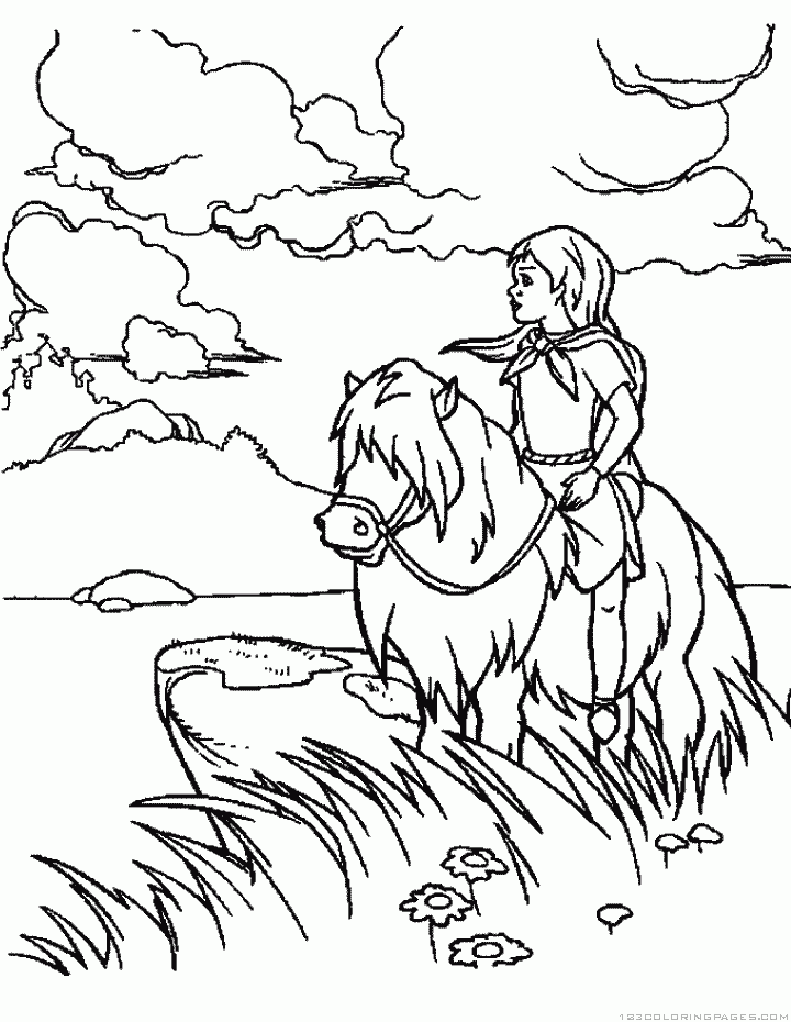 720x930 Big Landscape Coloring Pages