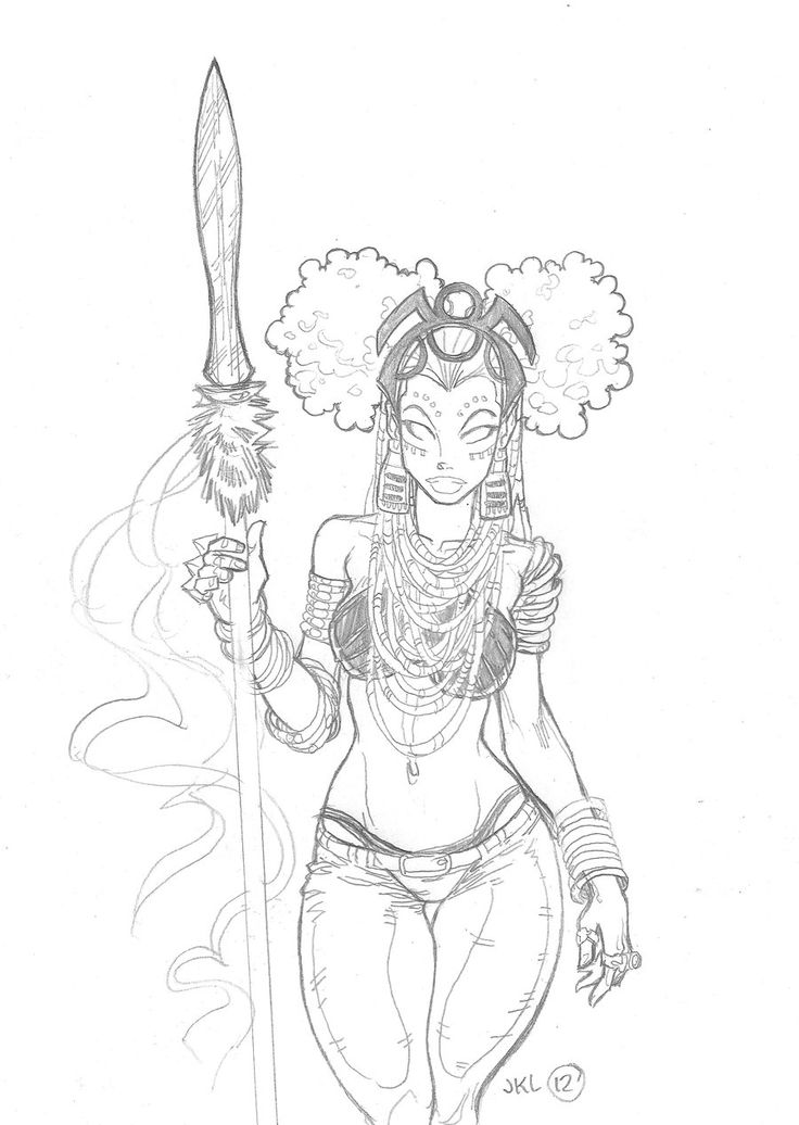 736x1036 Image Result For African Warrior Tattoo Tiki Queen