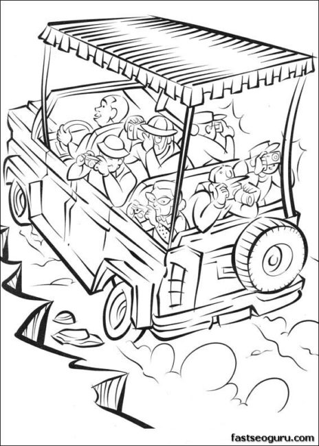 464x650 African Safari Coloring Pages 2 Nice Coloring Pages For Kids