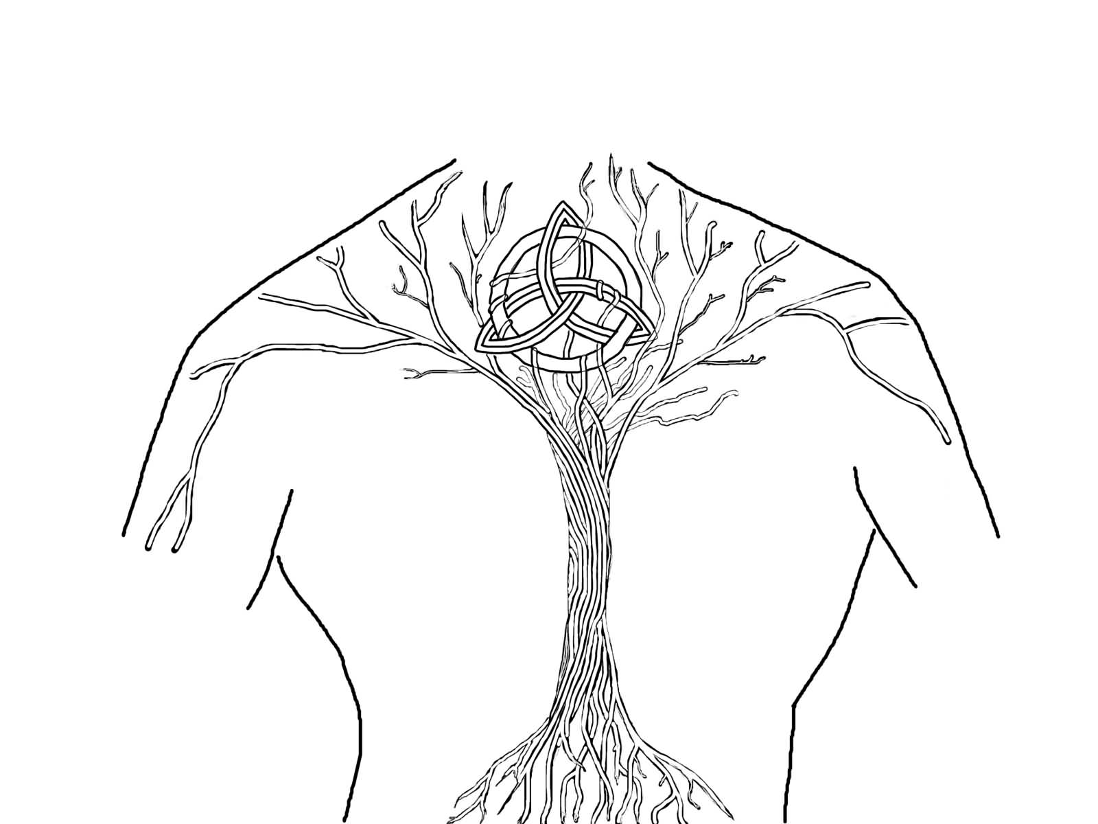 1600x1200 African Tree Tattoo