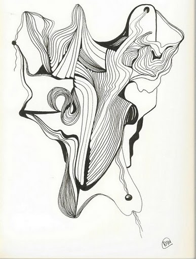 387x512 Pen And Ink Abstract Drawing My Style, Friends, Moments