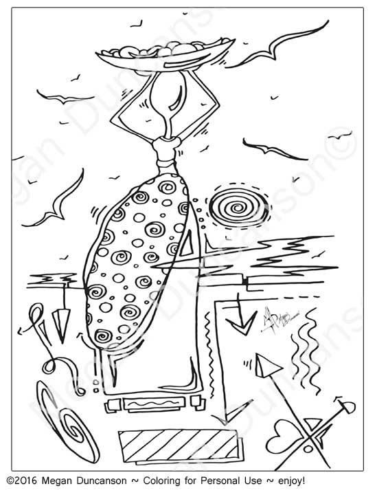 549x720 African Women 1 For Download Mad Coloring