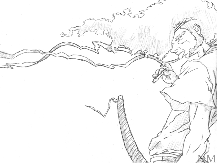 700x527 Memories Turn Into Dreams Afro Samurai