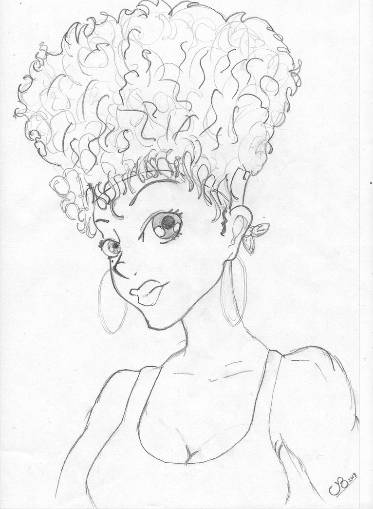766x1044 Afro Anime