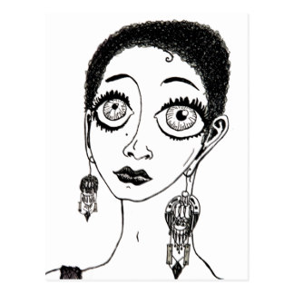 324x324 Original Drawing Of Sultry Woman Gifts On Zazzle