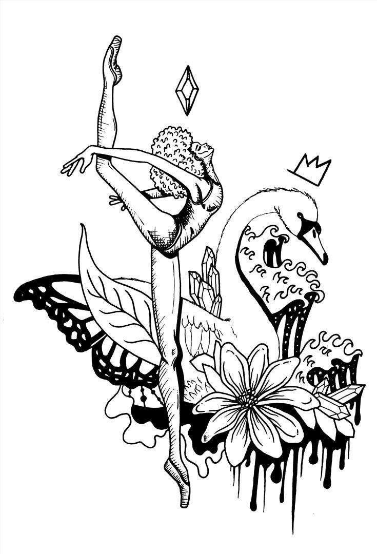 735x1080 The Most Beautiful Afro Woman Art In Black Amp Gold Art Pieces