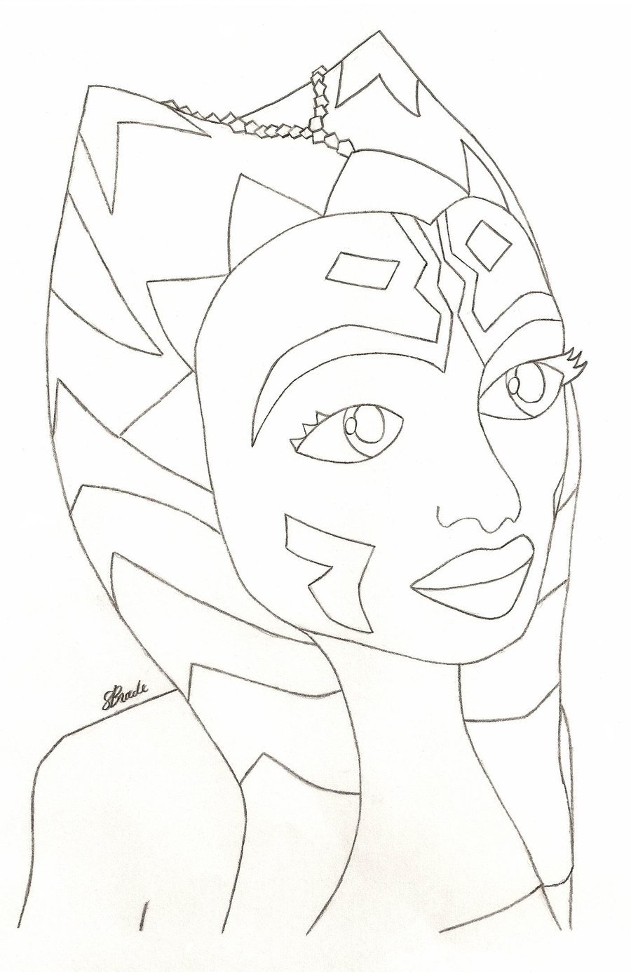 900x1386 Ahsoka Tano By Power2theheart