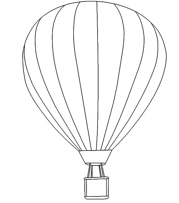 Air Balloon Drawing