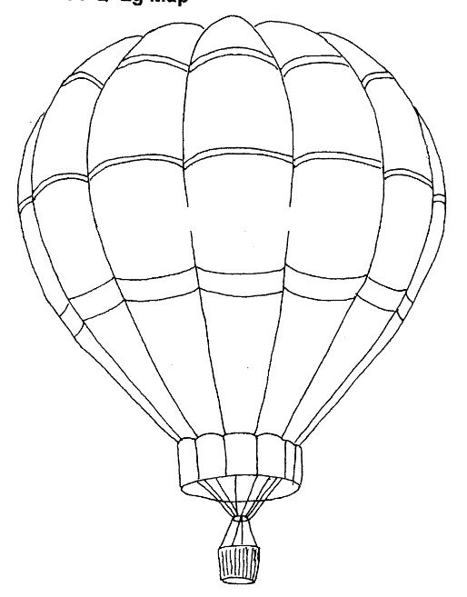 514x657 Hot Air Balloon Drawing