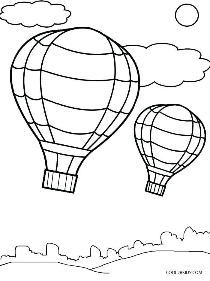700x936 Coloring Pages Of Balloons Balloon Coloring Pages Together