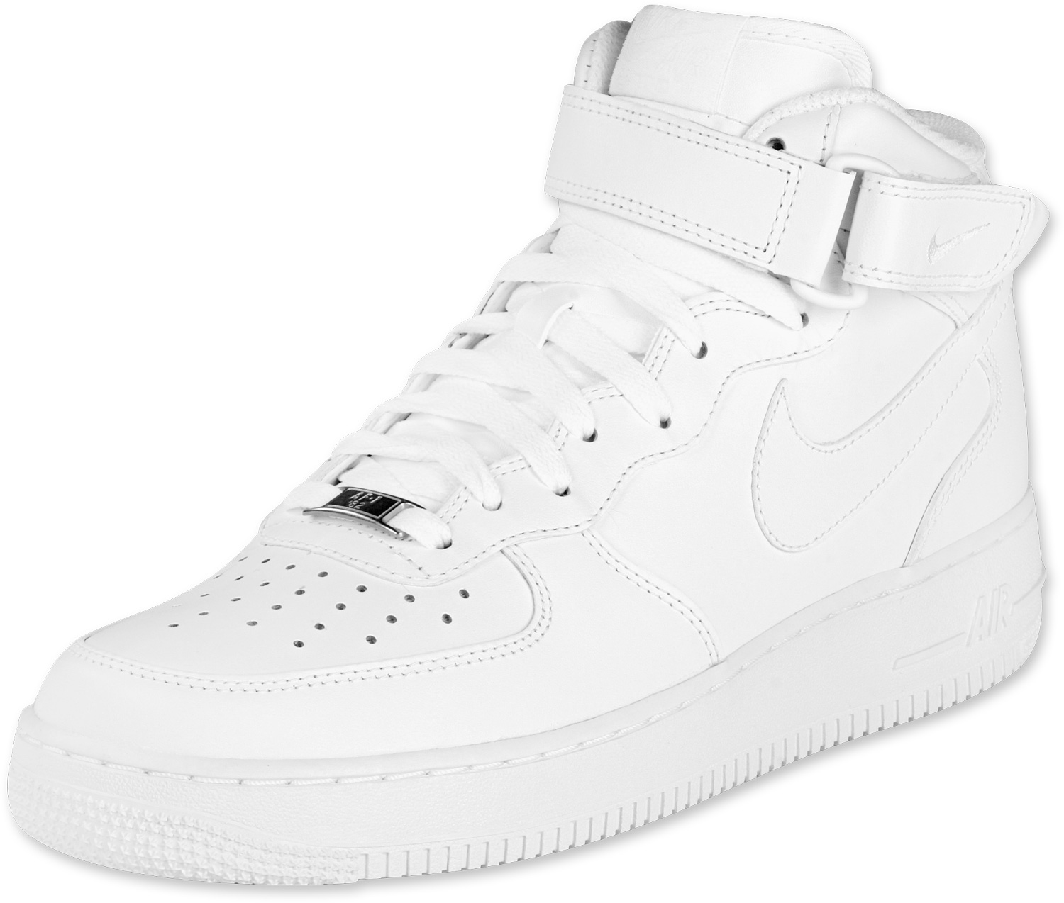 1500x1274 Air Force 1 Mid Shoes White