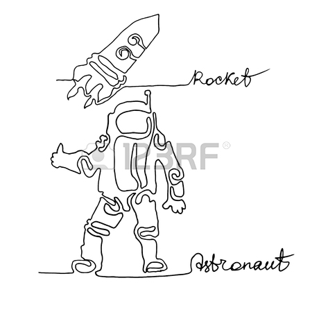 450x450 Continuous One Line Drawing. Speed Fighter. Air Force. Military
