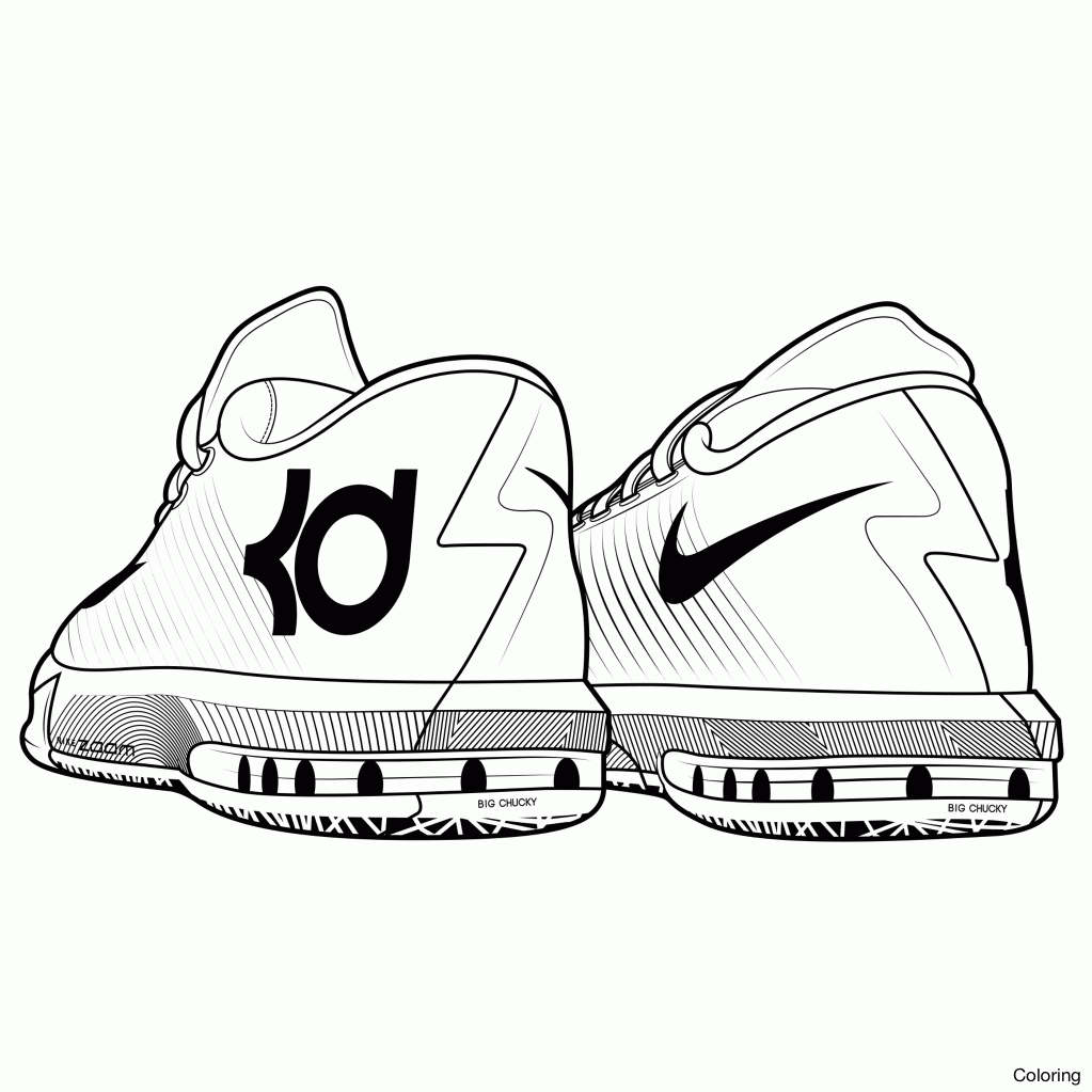 1023x1023 Nike Color Pages Coloring Shoes Logo Shoe Diaiz