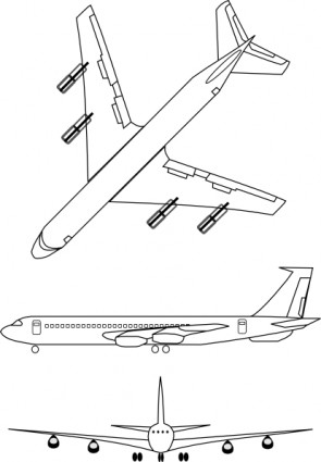 295x425 Airplane Drawing Cliparts