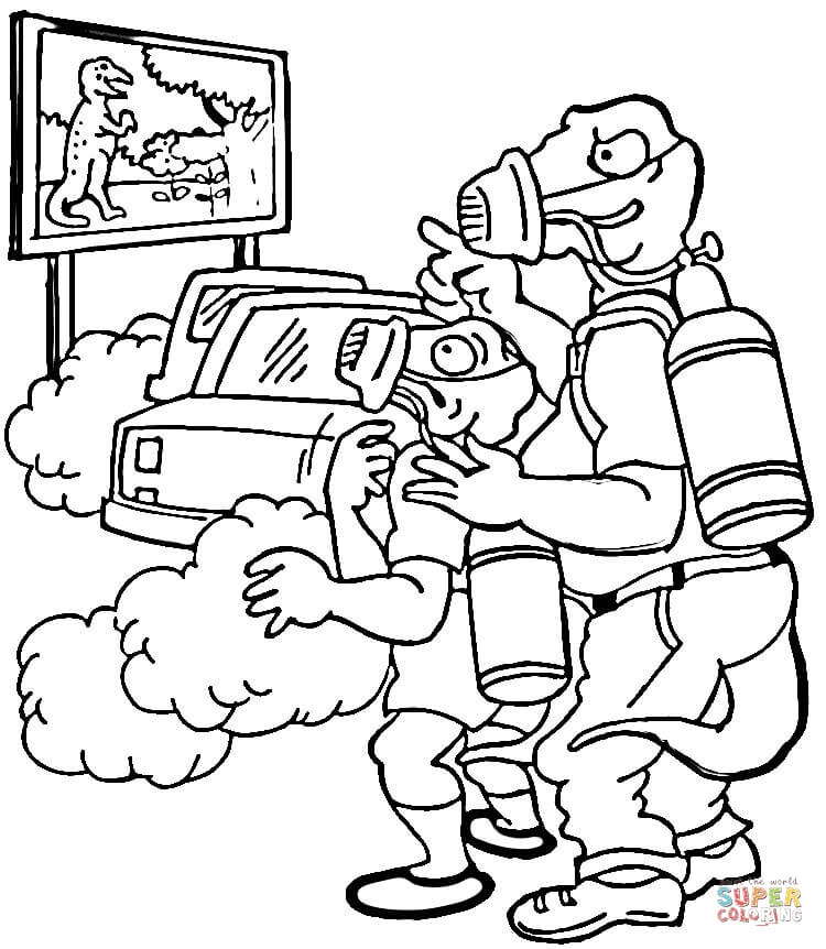 750x862 Pollution Coloring Page Free Printable Coloring Pages