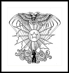 236x250 Us Army Airborne Drawing By Scarlett Royal